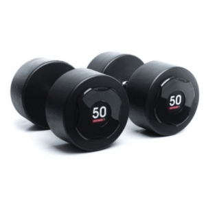 Black Round Escape Fitness Urethane Dumbbells, Weight: 2 To 50 kg